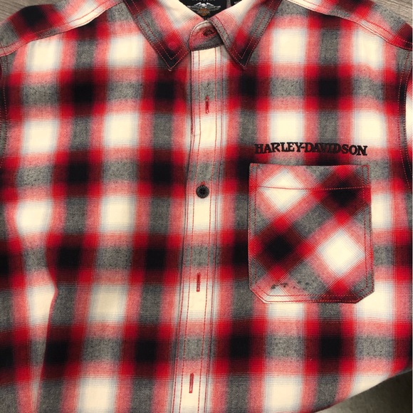 Harley Davidson Men’s Willie G Short Sleeve Shirt, Size L, Excellent condition - Picture 8 of 9